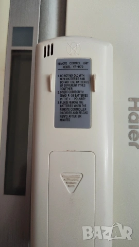 Климатик HAIER HSU - 14HV03 за части, снимка 5 - Климатици - 54909008