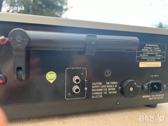 Pioneer TX 606, снимка 10 - Ресийвъри, усилватели, смесителни пултове - 54807080