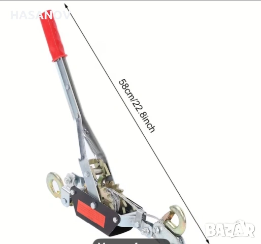 Ръчна лебедка 2 тона, снимка 2 - Части - 54049750