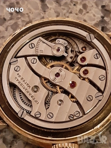 IWC SCHAUFFHAUSEN cal.89 златна каса, снимка 4 - Мъжки - 54161245