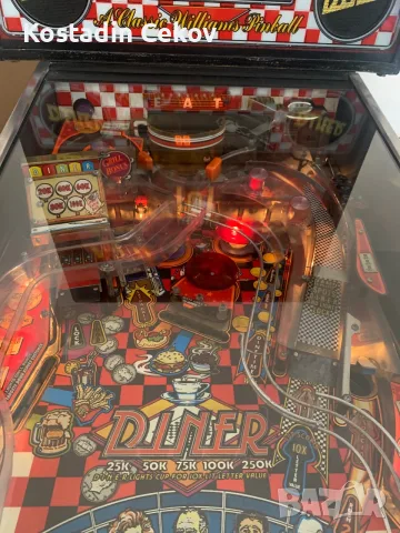 Флипер Williams Diner 1990 г. Пинбал машина 