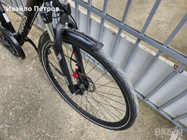 Хидравлика-алуминиев велосипед 28 цола PEGASUS-шест месеца гаранция, снимка 2 - Велосипеди - 54548683