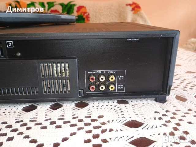 Стерео видео-рекордер Sony SLV-X812, снимка 6 - Плейъри, домашно кино, прожектори - 55067908