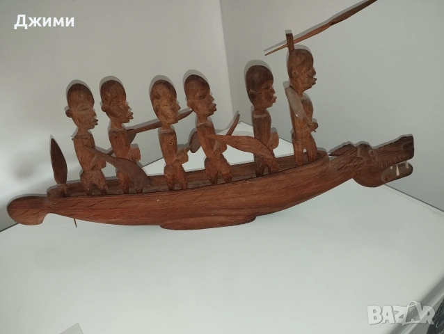 африканска дърворезба, снимка 7 - Антикварни и старинни предмети - 54454834