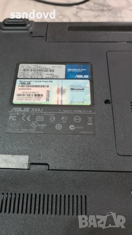 Лаптоп ASUS X64J  цена 65 евро, снимка 9 - Лаптопи за дома - 55091691
