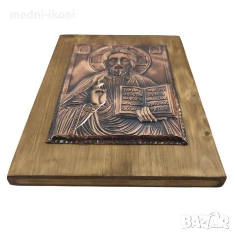 ИКОНА ГОЛЯМА ХРИСТОС ПАНТОКРАТОР, снимка 3 - Икони - 54292054