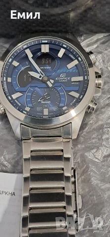 CASIO EDIFICE ECB-30D-1AEF Bluetooth , снимка 5 - Мъжки - 54724809