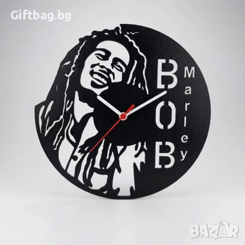 Стенен часовник „Bob Marley – One Love“, снимка 5 - Стенни часовници - 54316138