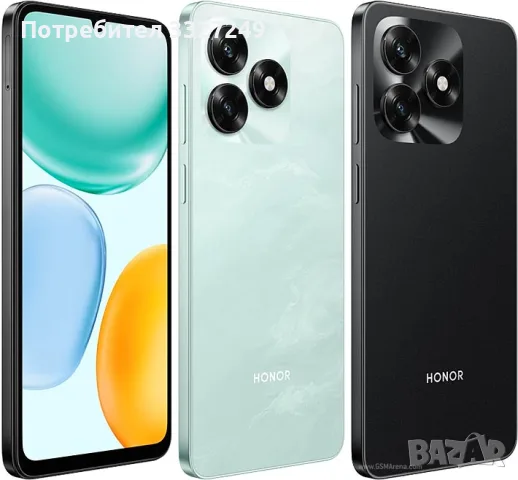 GSM Honor X5c Plus 64GB 4GB RAM Midnight Black, снимка 2 - Huawei - 55554467