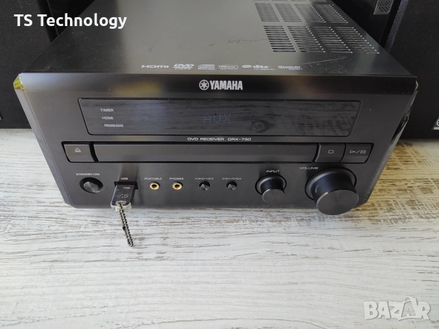 Премиум Hi-Fi система Yamaha PianoCraft (DRX-730 + NX-E300) – Пиано лак, снимка 10 - Аудиосистеми - 55255001
