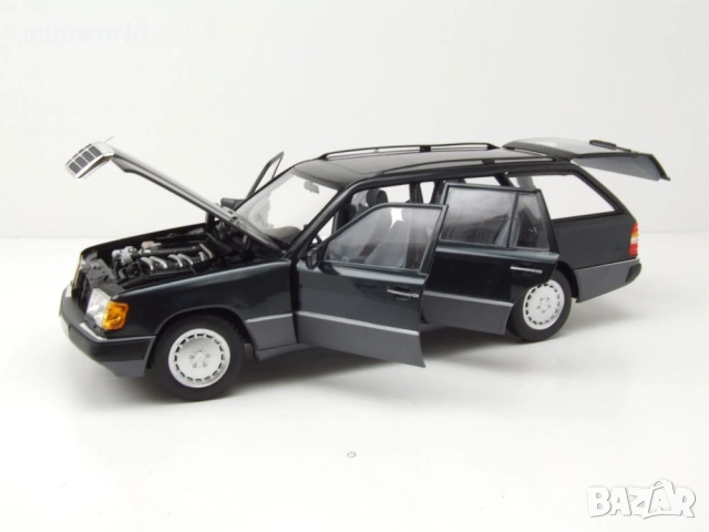 Mercedes-Benz 300 D T-Modell Kombi S124 1990 - мащаб 1:18 на Norev моделът е нов в кутия, снимка 2 - Колекции - 54929901