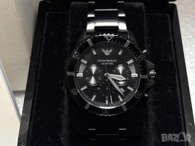 НОВ! Мъжки часовник Emporio Armani AR11363 Diver Chronograph, снимка 14 - Мъжки - 54631646