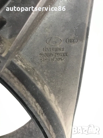 Перка на радиатор за Hyundai Coupe (2002-2007) 25380-2Dxxx 25386-2C000, снимка 2 - Части - 54429153