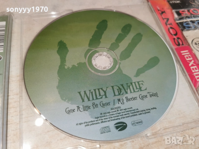 WILLY DE VILLE CD-ВНОС GERMANY 2905261818H2E6R, снимка 2 - CD дискове - 54713909