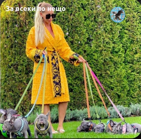 Versace Унисекс Халат В Кутия Версаче🔝Мъжки Халат🔝Дамски Халат - Различни Цветове Код SK1513, снимка 3 - Други - 54492154