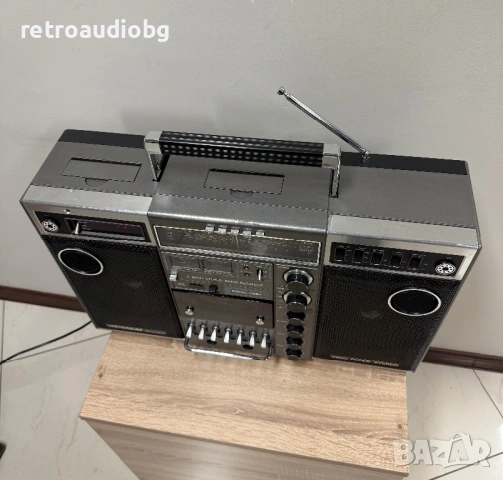🔊Ретро масивен радиокасетофон Boombox Universum Senator 8800 - (SANYO)🔊, снимка 4 - Радиокасетофони, транзистори - 54601185