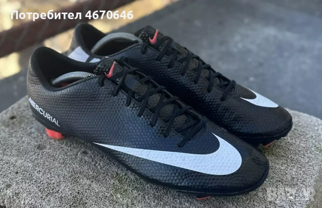 Футболни бутонки Nike Mercurial Vapor IX FG, снимка 5 - Футбол - 54827564