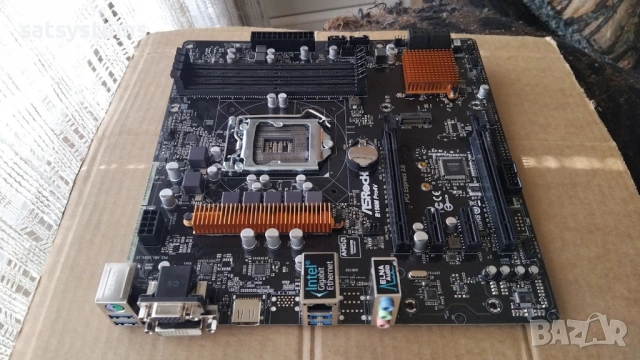 Дънна платка ASRock B150M Pro4V Socket LGA1151, снимка 2 - Дънни платки - 54567118