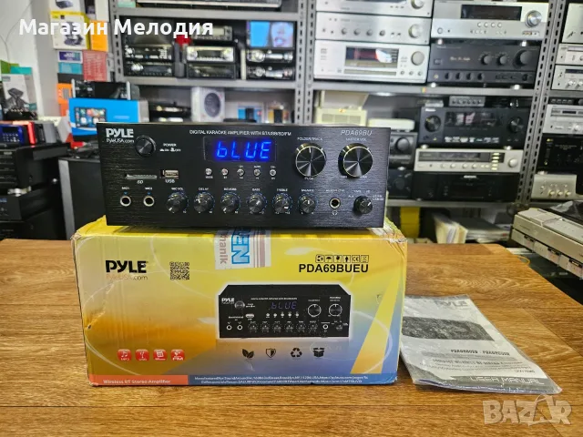 Ресивър Pyle PDA69BUEU – Система с Bluetooth, USB и FM