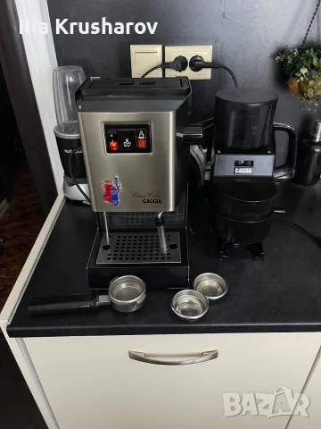Кафемашина Gaggia Classic + кафемелачка Gaggia MDF, снимка 2 - Кафемашини - 55420653