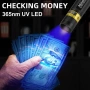 Alonefire 365nm UV Фенер акумулаторна флуоресцентна лампа за откриване на петна, течове масло, пари, снимка 9