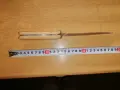 Стар работен нож 4 мм дебело острие, снимка 3