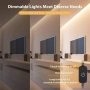 LED лента 5 м. неонова, димируема, водоустойчива 3000 K - Топло бяло, снимка 5