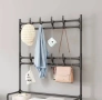 Мултифункционална етажерка за обувки и закачалка, снимка 2