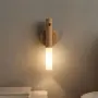 Безжична LED стенна лампа с магнитно закрепване, USB-C зареждане, 3 степени на яркост и топла светли, снимка 3