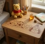3 бр Friends Мечо Пух и Мики Маус стенсил шаблон спрей за торта украса сладки Scrapbooking, снимка 5