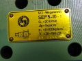 Хидравличен разпределител Hydraulik Ring SEF5-10 solenoid directional valve 24VDC, снимка 2