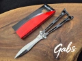 Сгъваем нож пеперуда Spyderco SpyderFly Butterfly B01P, снимка 3