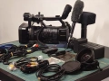 Видео камера Sony HXR-NX3 голям комплект., снимка 4