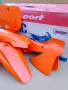 Кит пластмаси комплект за КТМ SX65 Polisport оранжев 2002-2008г., снимка 4