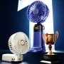 Digital Display Fan – Настолен/Подов Вентилатор с LED дисплей и дистанционно, снимка 1