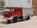 Csepel D 755 TÜ Metz пожарна 1991 - мащаб 1:43 на DeAgostini моделът е нов в блистер, снимка 1