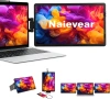 Чисто нов Преносим Монитор Naievear 11.6'' (FHD 1080p, HDMI / Type-C, Втори екран за Лаптоп, Телефон, снимка 1