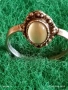 Сребърен пръстен с камък КОТЕШКО ОКО орнаментиран 54173, снимка 4