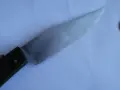 Сойка български голям 34 см. стар от рог джобен нож Габрово ножче, снимка 11