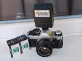 Лентов фотоапарат Canon AE-1, снимка 7