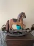 Прекрасна голяма антикварна френска дървена фигура играчка , снимка 7