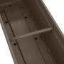 Сандъче за цветя 71 x 18.5 x 17 см, сандъче с подложка, снимка 3