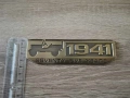 бронзова метална емблема 1941 за Jeep, снимка 3