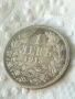 Сребърна монета 1 лев 1913 година България цар Фердинанд първи 22656, снимка 3
