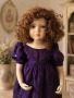 Порцеланова кукла Cristine Orange , снимка 5