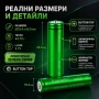Качествена батерия за прожектор фенер за глава челник 18650 8000mAh, снимка 5