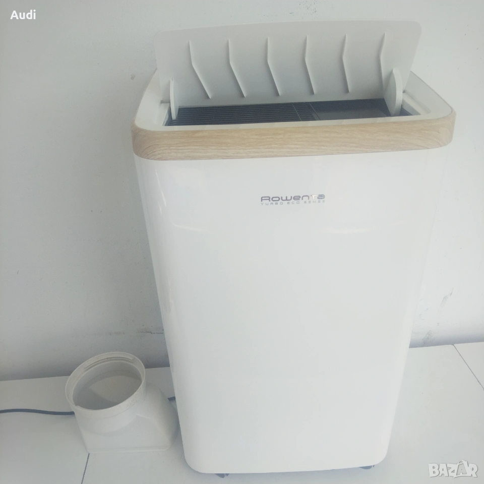 ROWENTA 11000BTU мобилен климатик за ефективно охлаждане, обезвлажнител, аериране(освежаване) на въз, снимка 1