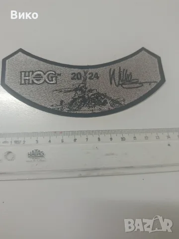 нашивка Harley davidson