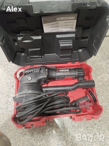 Parkside ексцентричен шлайф 750w PPEXS 750 B2, снимка 3 - Други инструменти - 54317113
