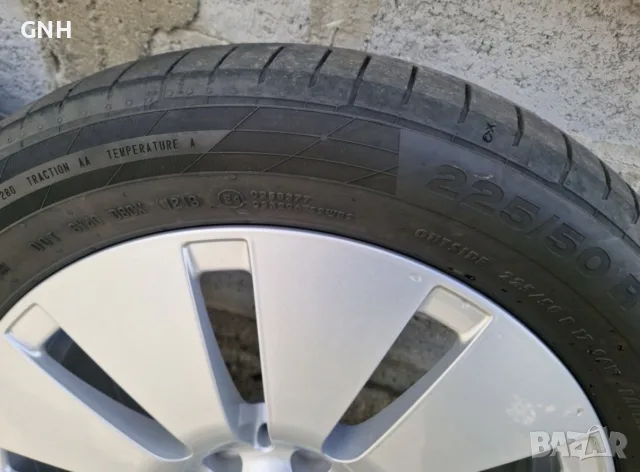 Джанти Mercedes 17 цола , 5х112 , 7j , et48.5 , 225/50/17  Audi  , Vw, снимка 9 - Гуми и джанти - 55479866